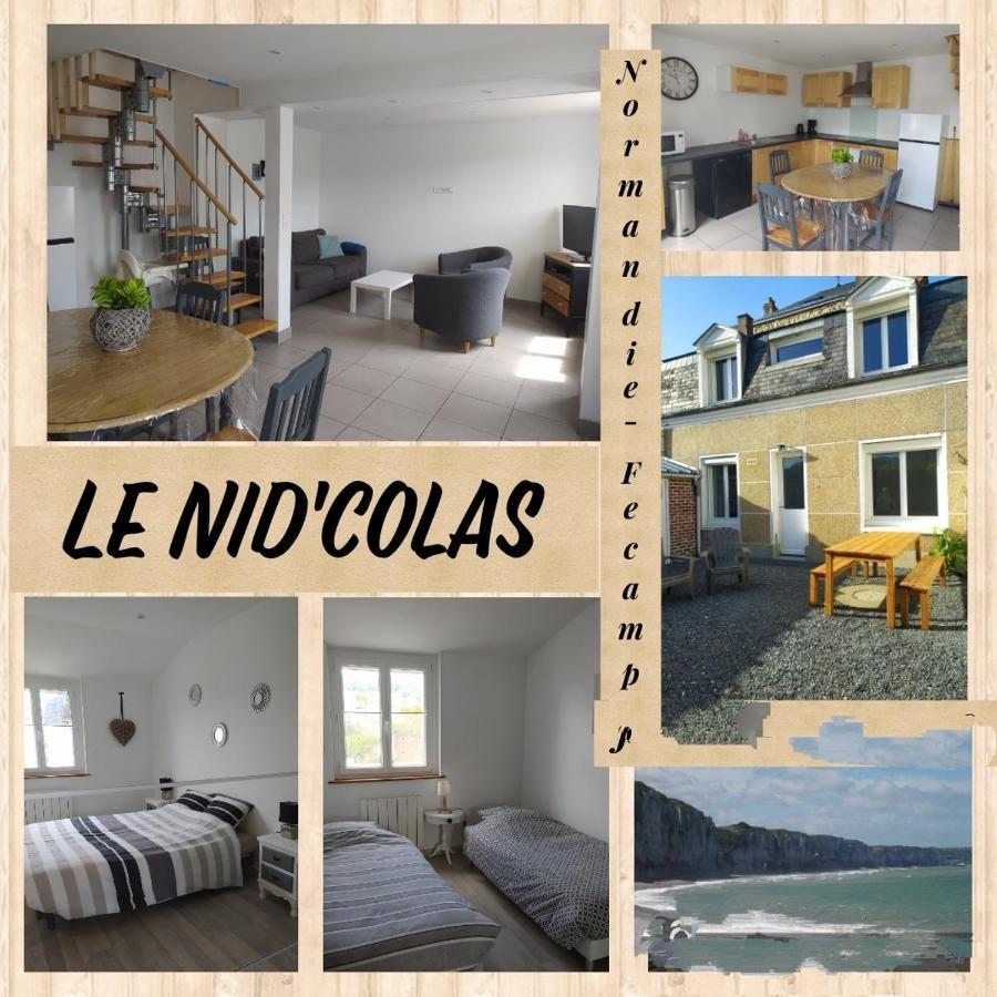 Le Nid Colas Cour Au Sud Velos A Dispo Fécamp Exterior foto